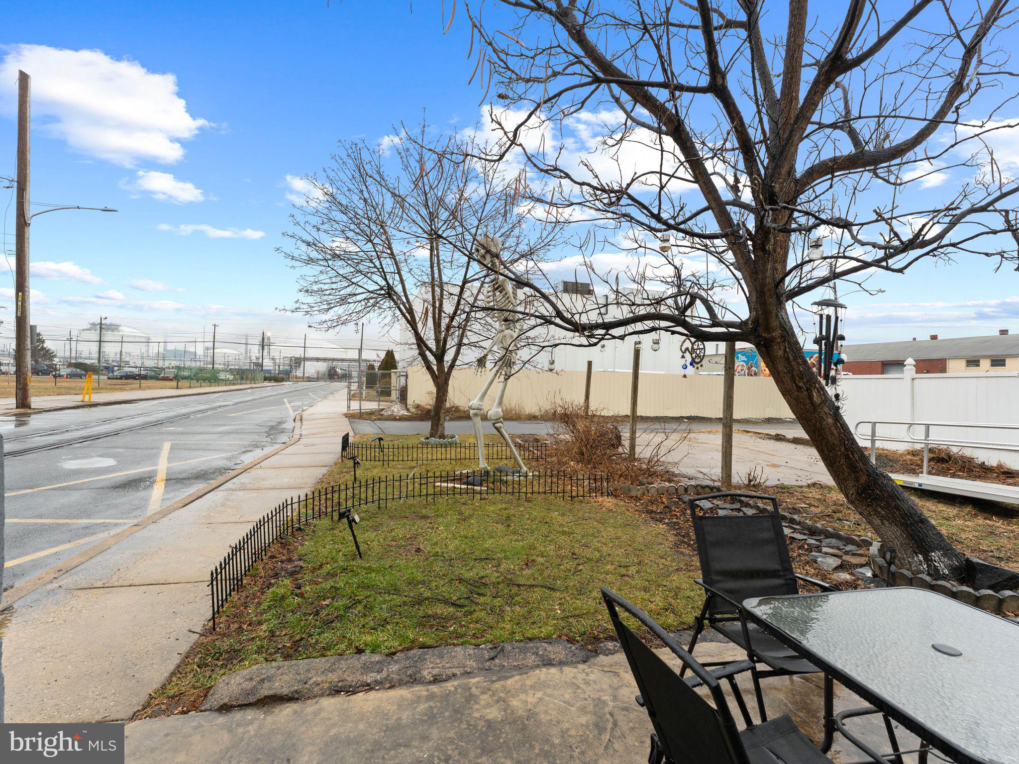 400 Market Street Marcus Hook, PA 19061 - Photo 24 of 25 a view of yard from deck with outdoor seating