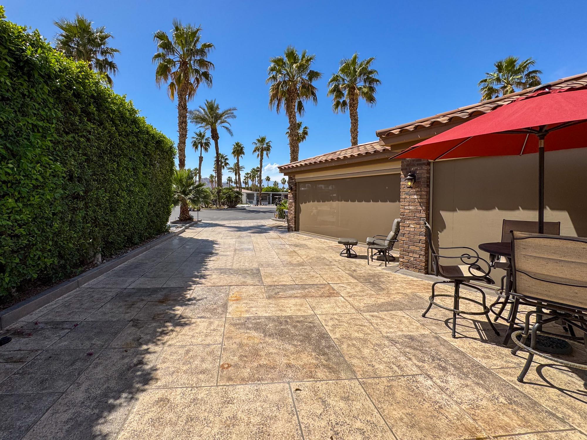 80394 Ave 48, Unit 116 Indio, CA 92201 - Photo 19 of 26 a view of a backyard