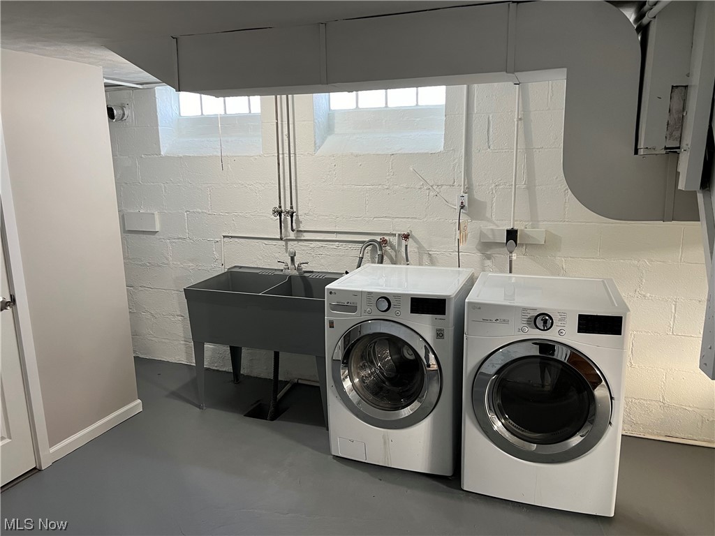 6771 York Road Cleveland, OH 44130 - Photo 27 of 28 Basement Laundry