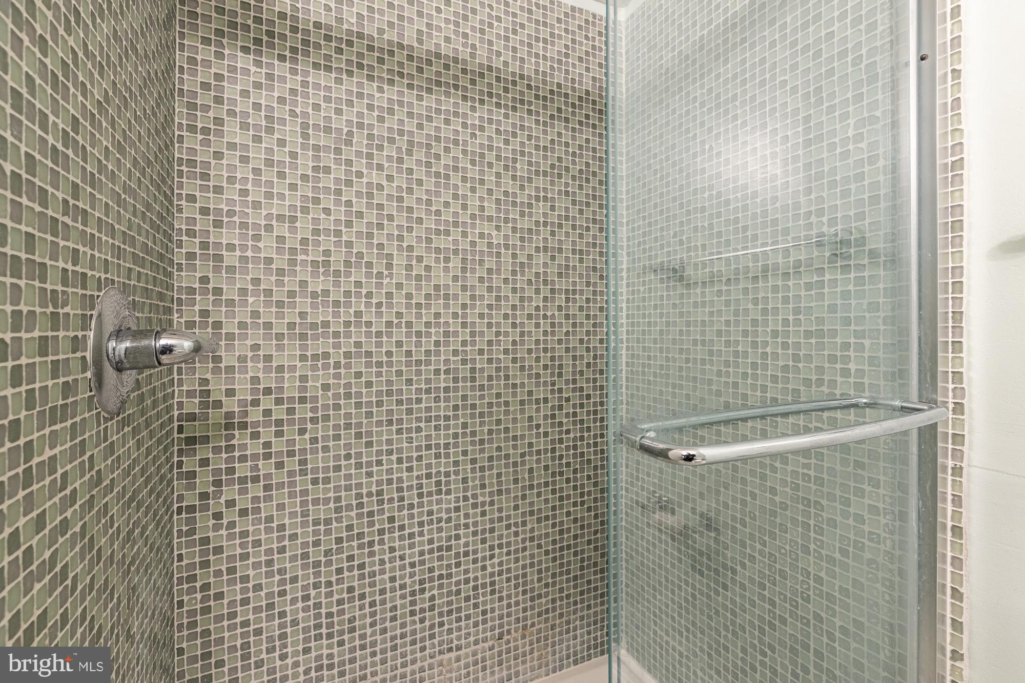 11603 Stoneview Square, Unit 21C Reston, VA 20191 - Photo 11 of 30 Beautiful tile work and glass shower doors
