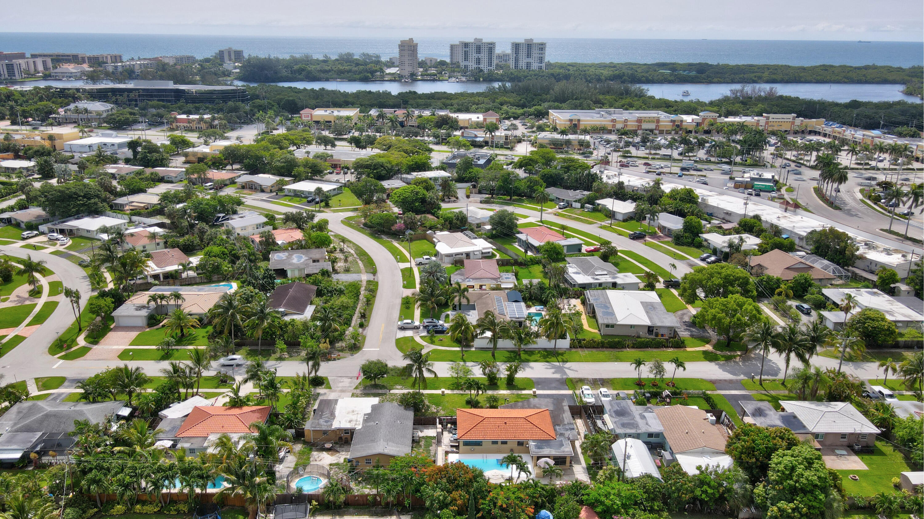 2171 Northeast 4th Way Boca Raton, FL 33431 - Photo 3 of 20 Aerial East view