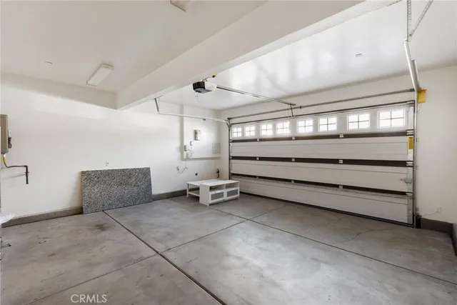 a view of a field with an ocean