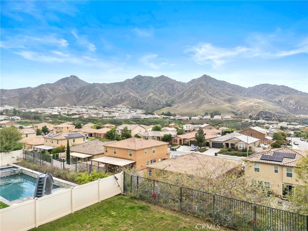 20765 Barn Road Riverside, CA 92507 - Photo 51 of 56 a view of a terrace with a mountain