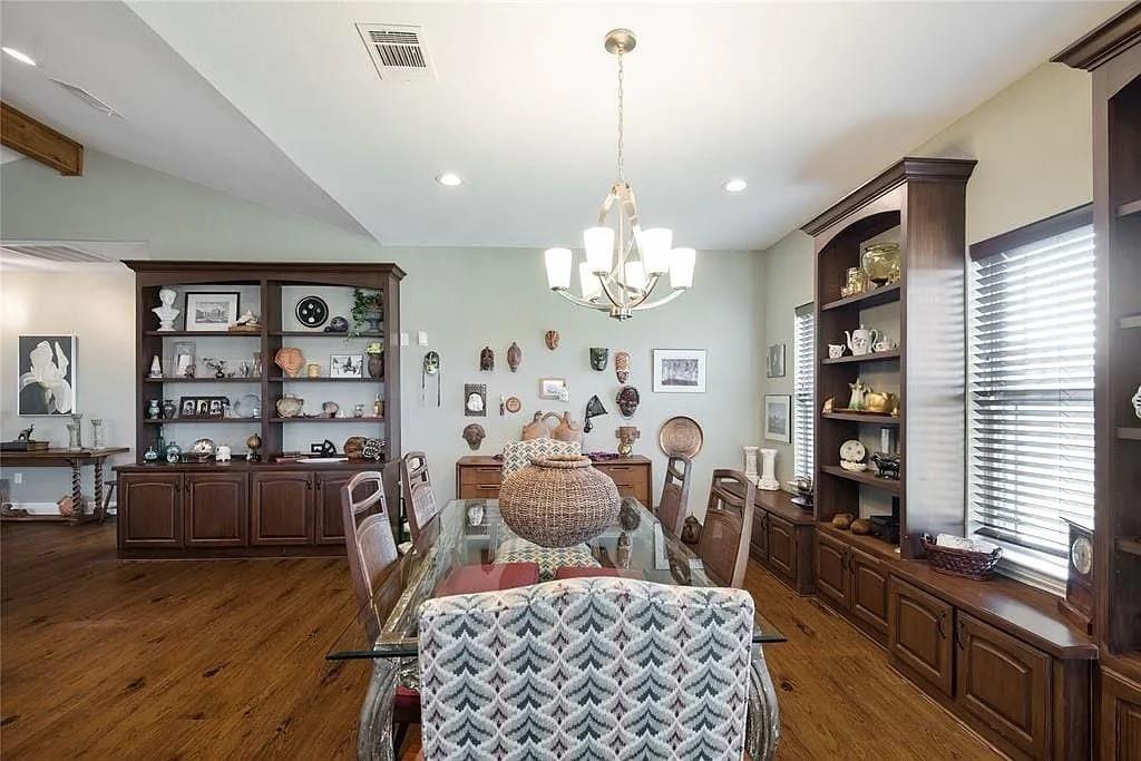 125 Heritage Road Gordonville, TX 76245 - Photo 25 of 40 a view of a livingroom with furniture window and wooden floor