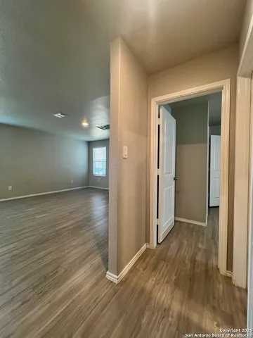 wooden floor in an empty room with wooden floor