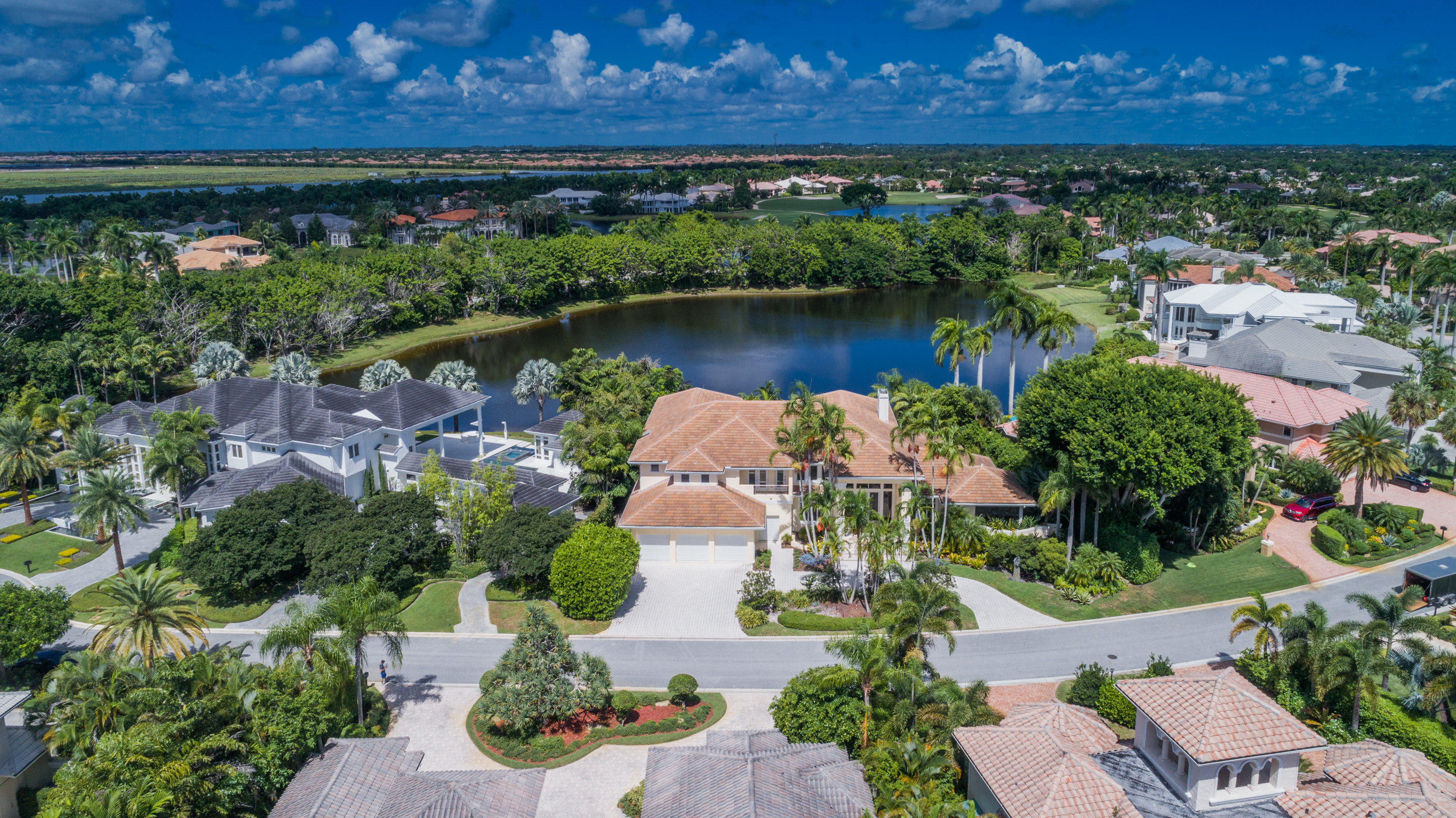 17017 Brookwood Drive Boca Raton, FL 33496 - Photo 21 of 27 Aerial View