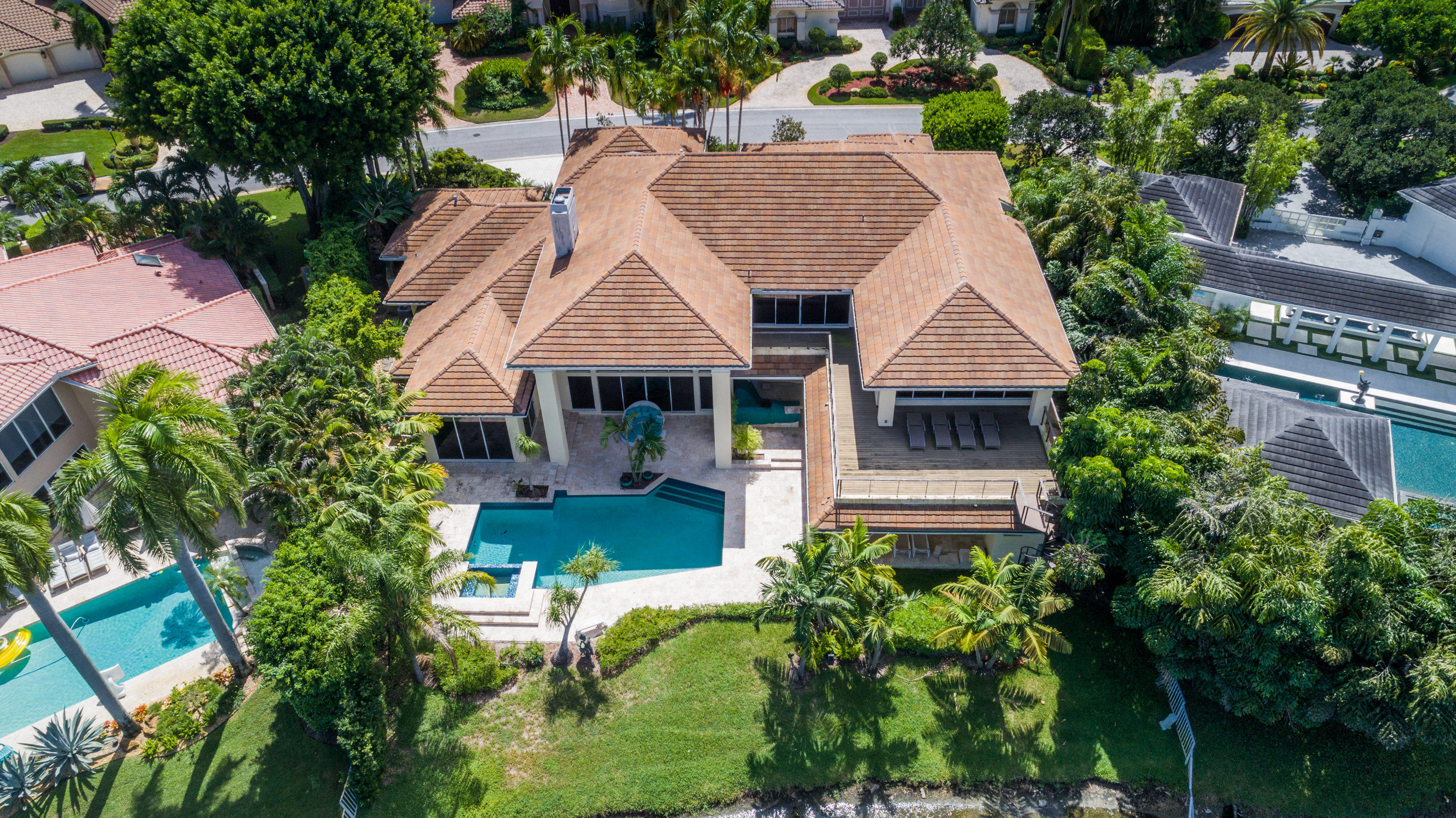 17017 Brookwood Drive Boca Raton, FL 33496 - Photo 22 of 27 Aerial View
