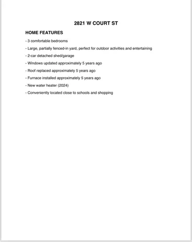 $199,900 | 2821 West Court Street, Janesville, WI 53548