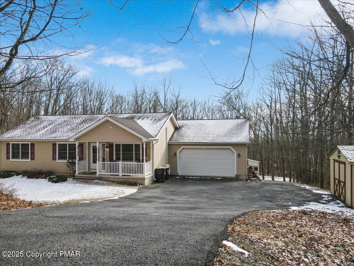 626 Watercrest Avenue Effort, PA 18330 - Photo 4 of 45 Driveway and Shed