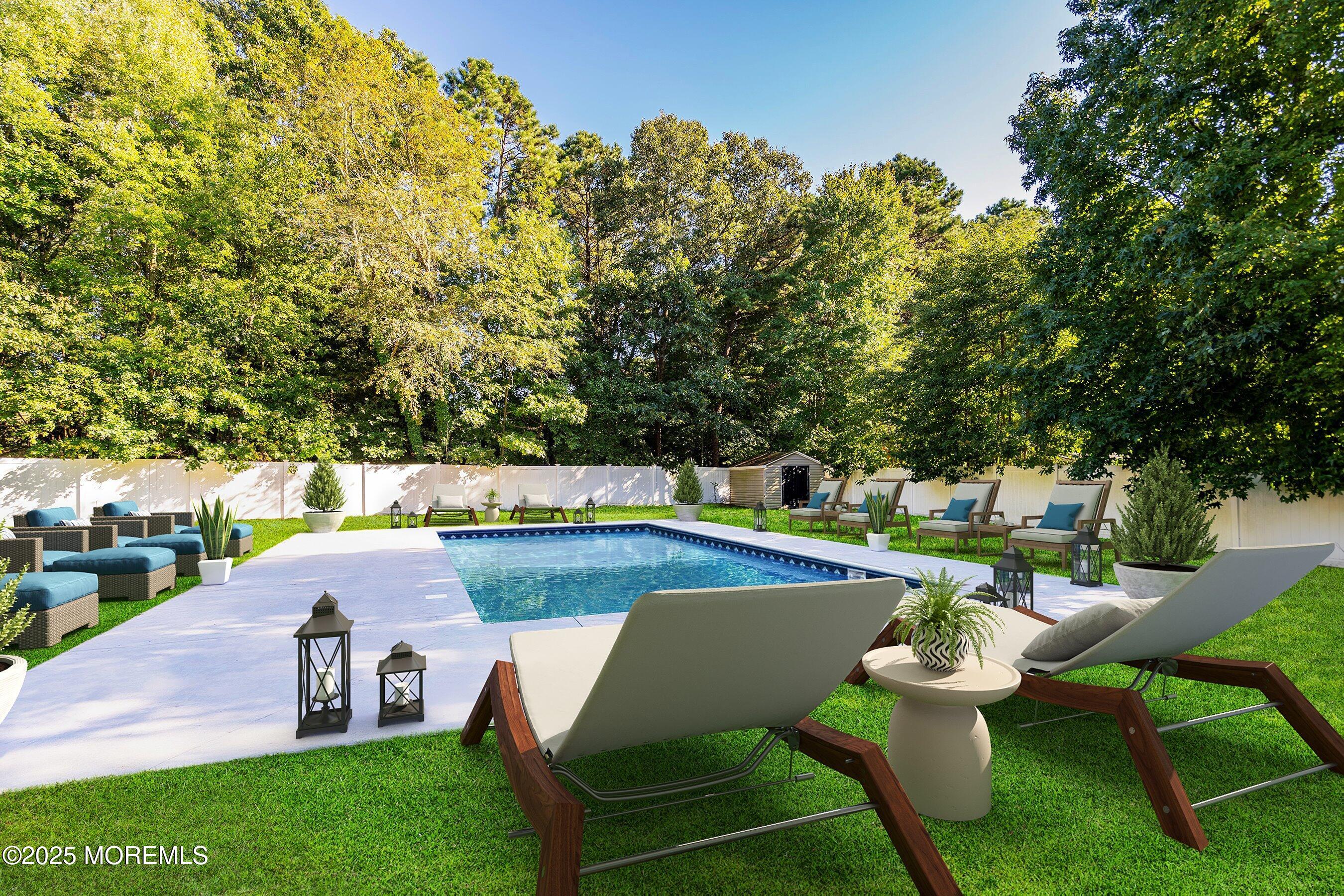 657 Rodriguez Lane Jackson, NJ 08527 - Photo 2 of 42 46-Pool GRASS WATER STAGED