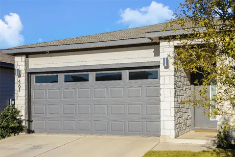 a view of front door