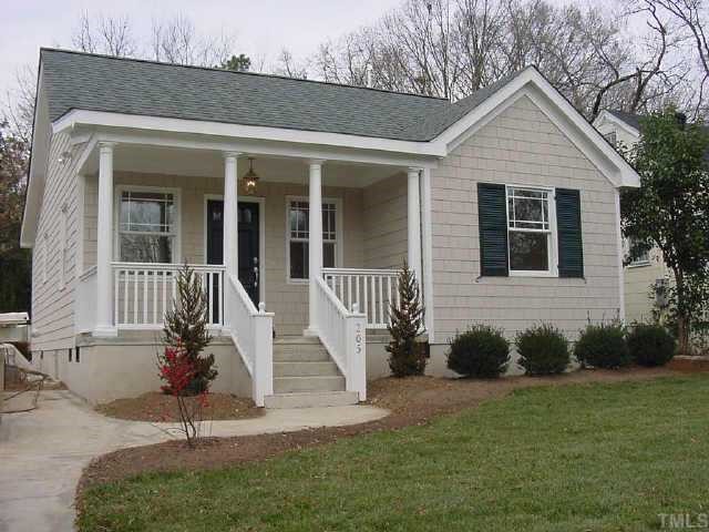 205 Aycock Street Raleigh, NC 27608 - Photo 1 of 1 front view of a house with a yard