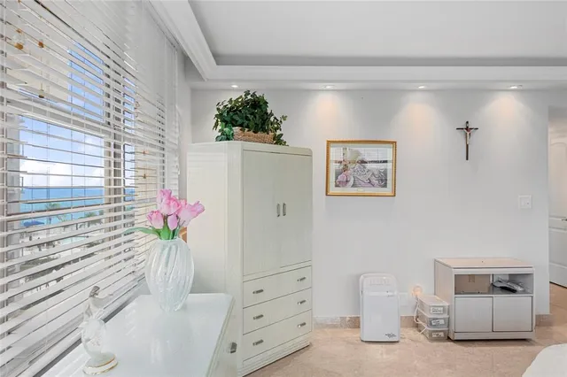 a view of city with tall buildings