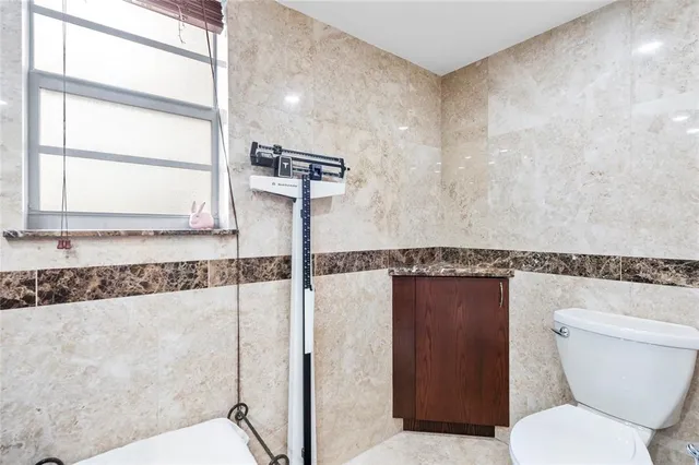 a view of building with ocean view