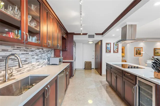 a bed room with a bed and a large window