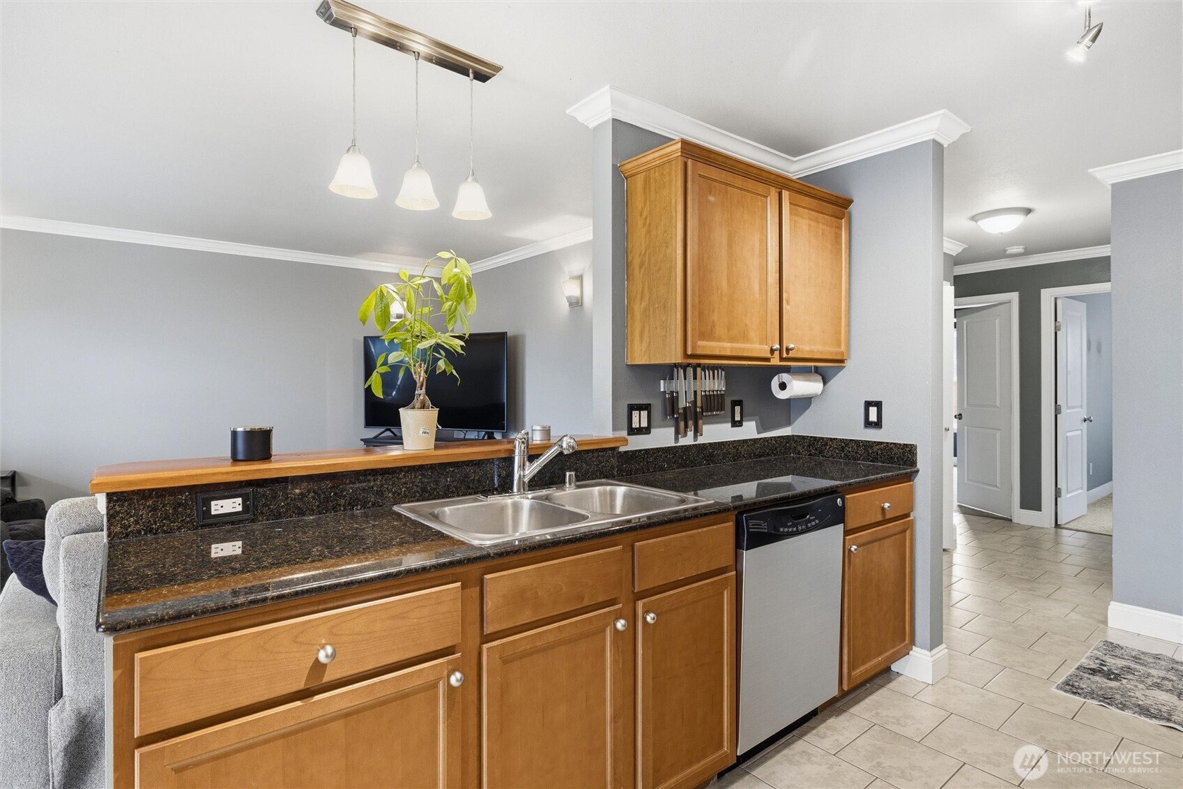 953 3rd Street, Unit 101 Blaine, WA 98230 - Photo 6 of 28 a kitchen with a sink and cabinets