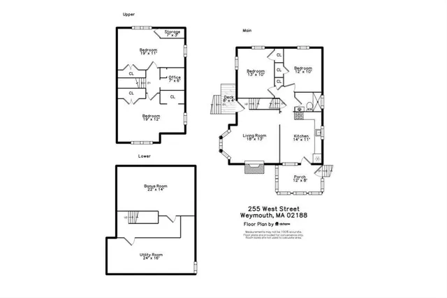 $669,000 | 255 West Street, Weymouth, MA 02188