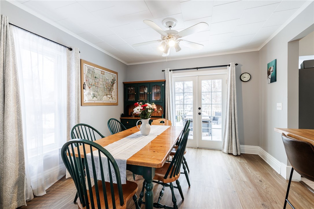 970 Atlantic Avenue Rochester, NY 14609 - Photo 18 of 25 French doors that lead to the deck
