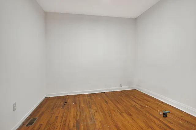 a view of wooden floor in a room