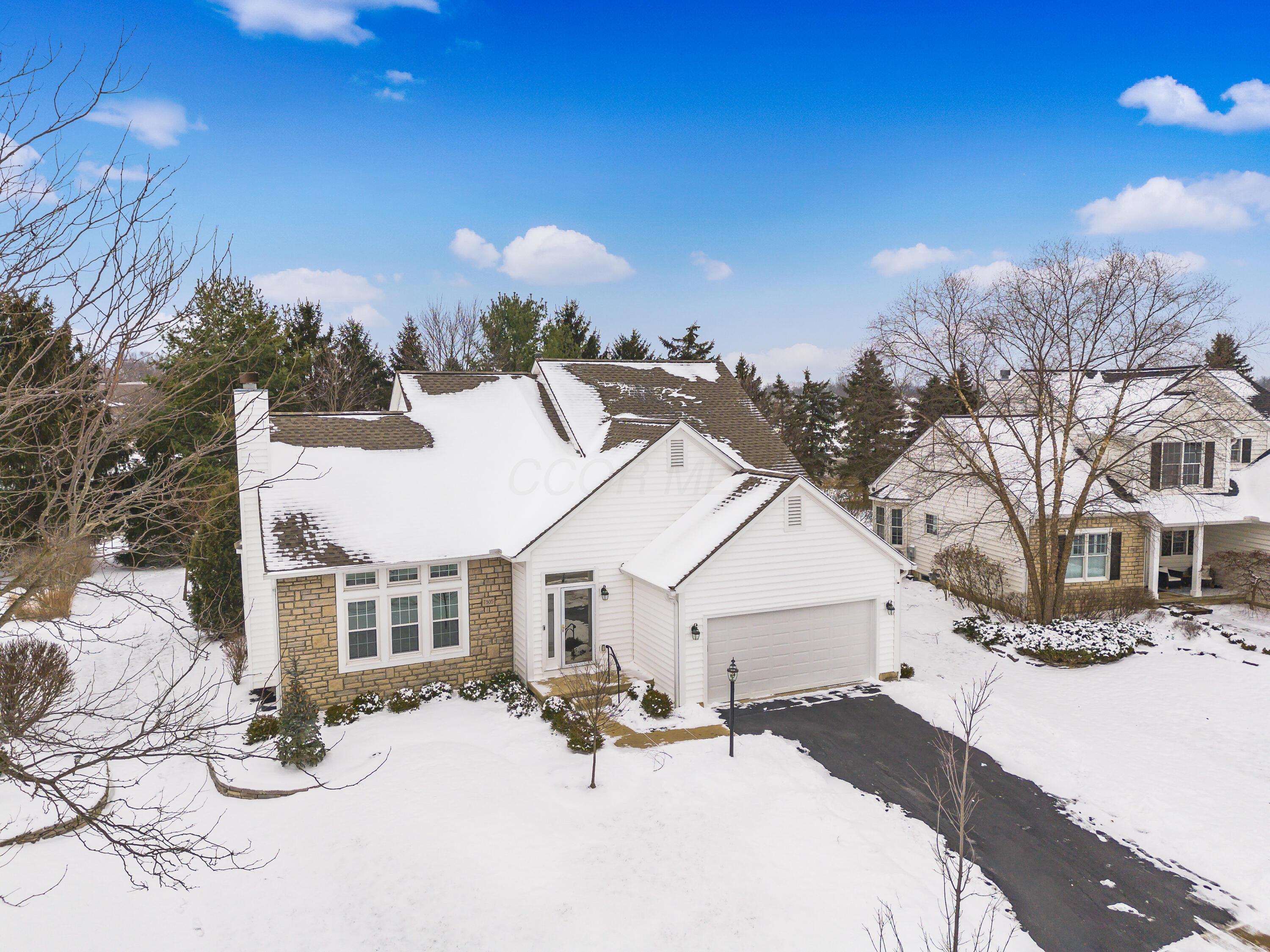 7305 New Point Place Powell, OH 43065 - Photo 46 of 46 Aerial
