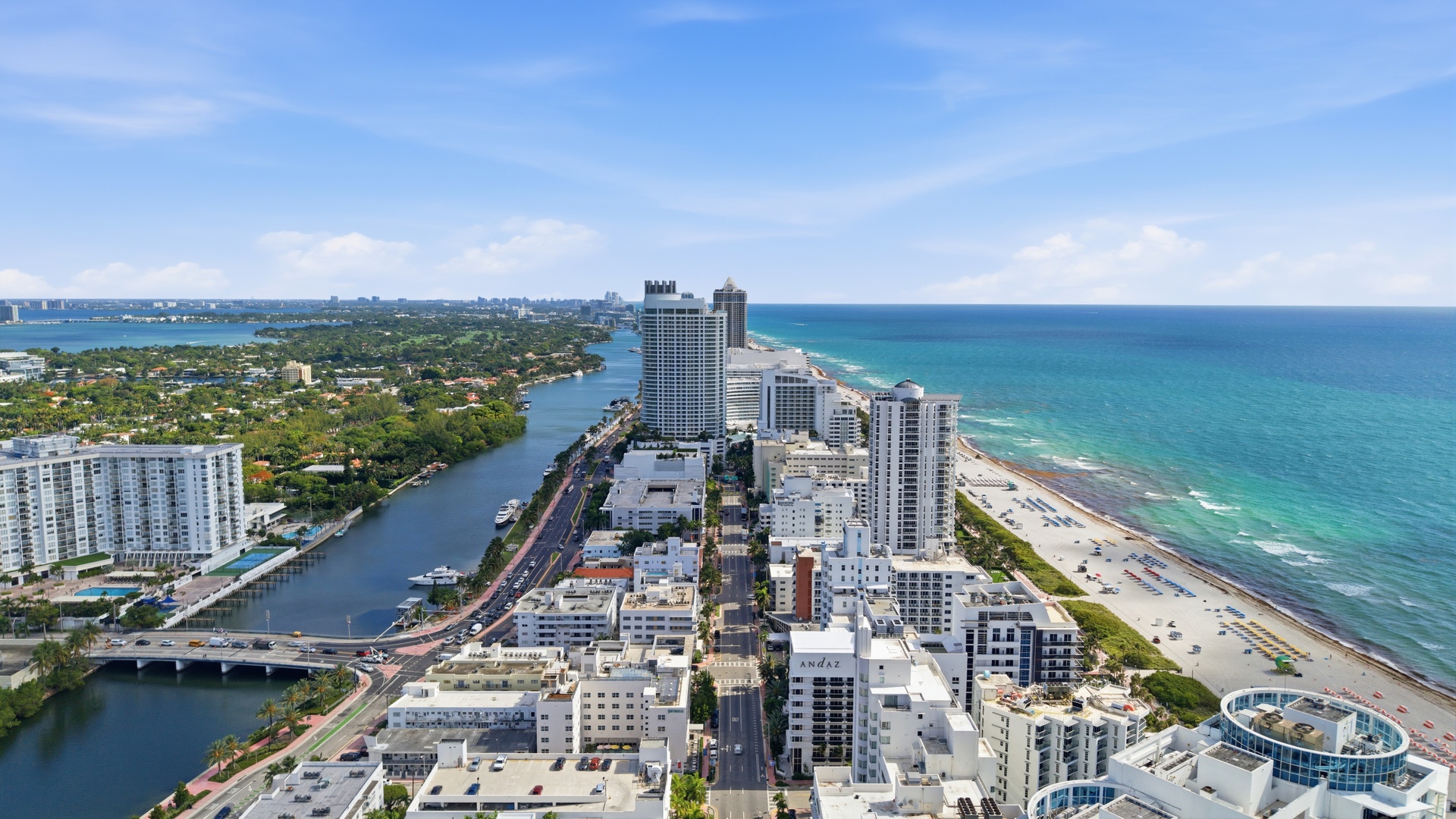 3716 Prairie Avenue Miami Beach, FL 33140 - Photo 16 of 20 a view of city with ocean