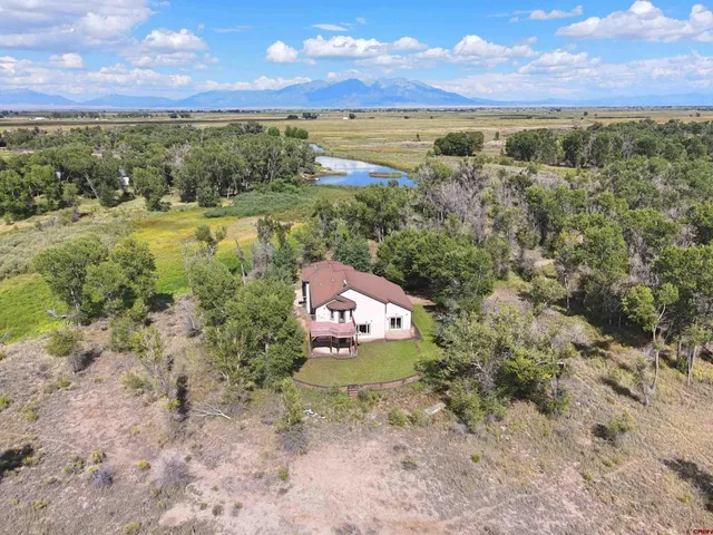a view of an outdoor space and a lake view