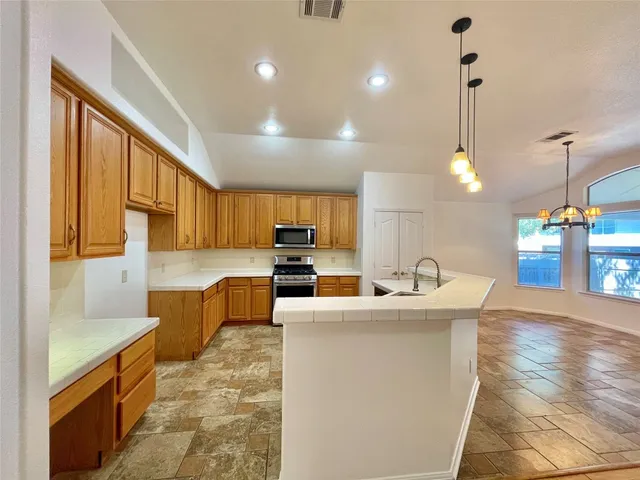 a view of a hallway with closet