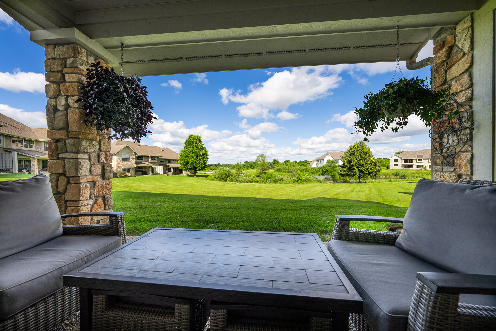 642 Eagleton Drive, Unit 5528 Geneva, WI 53147 - Photo 11 of 38 Back Patio