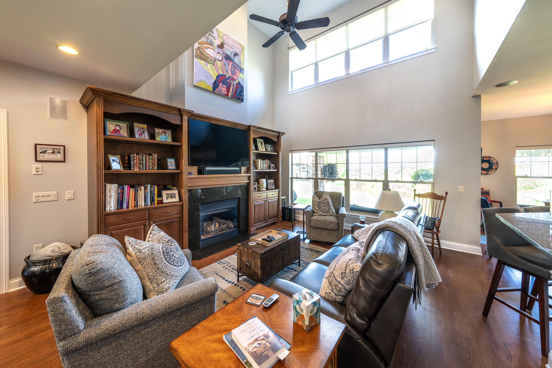 642 Eagleton Drive, Unit 5528 Geneva, WI 53147 - Photo 3 of 38 Living Room with Fireplace