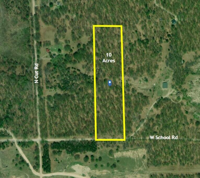 10-acres School Road Roscommon, MI 48653 - Photo 10 of 10 Parcel Map