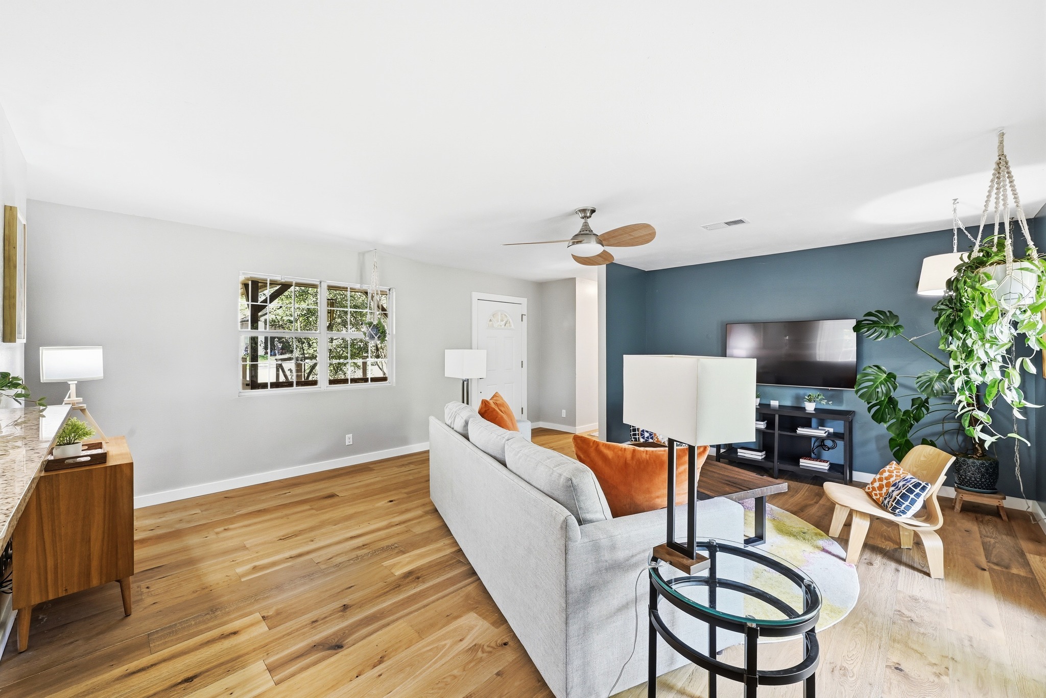 2207 Balboa Road Austin, TX 78733 - Photo 5 of 34 The home has fresh baseboards, trim, and paint.