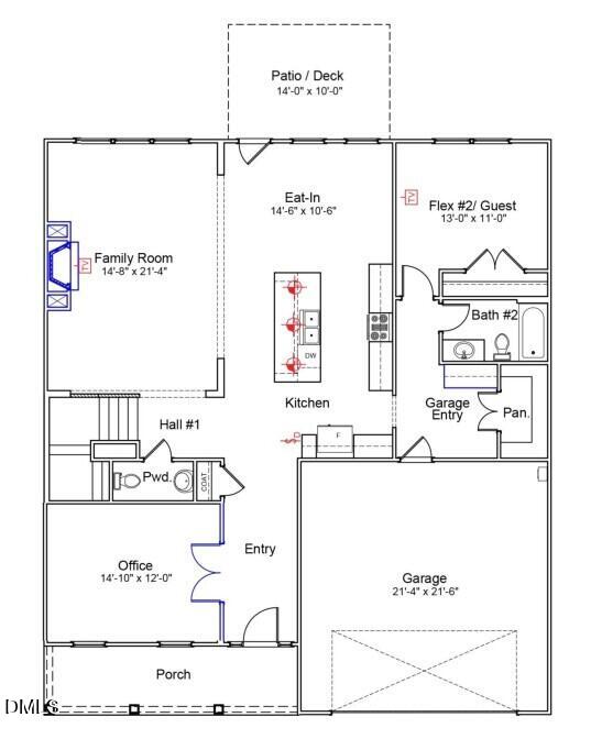 2121 Channel Street Graham, NC 27253 - Photo 2 of 4 first floor
