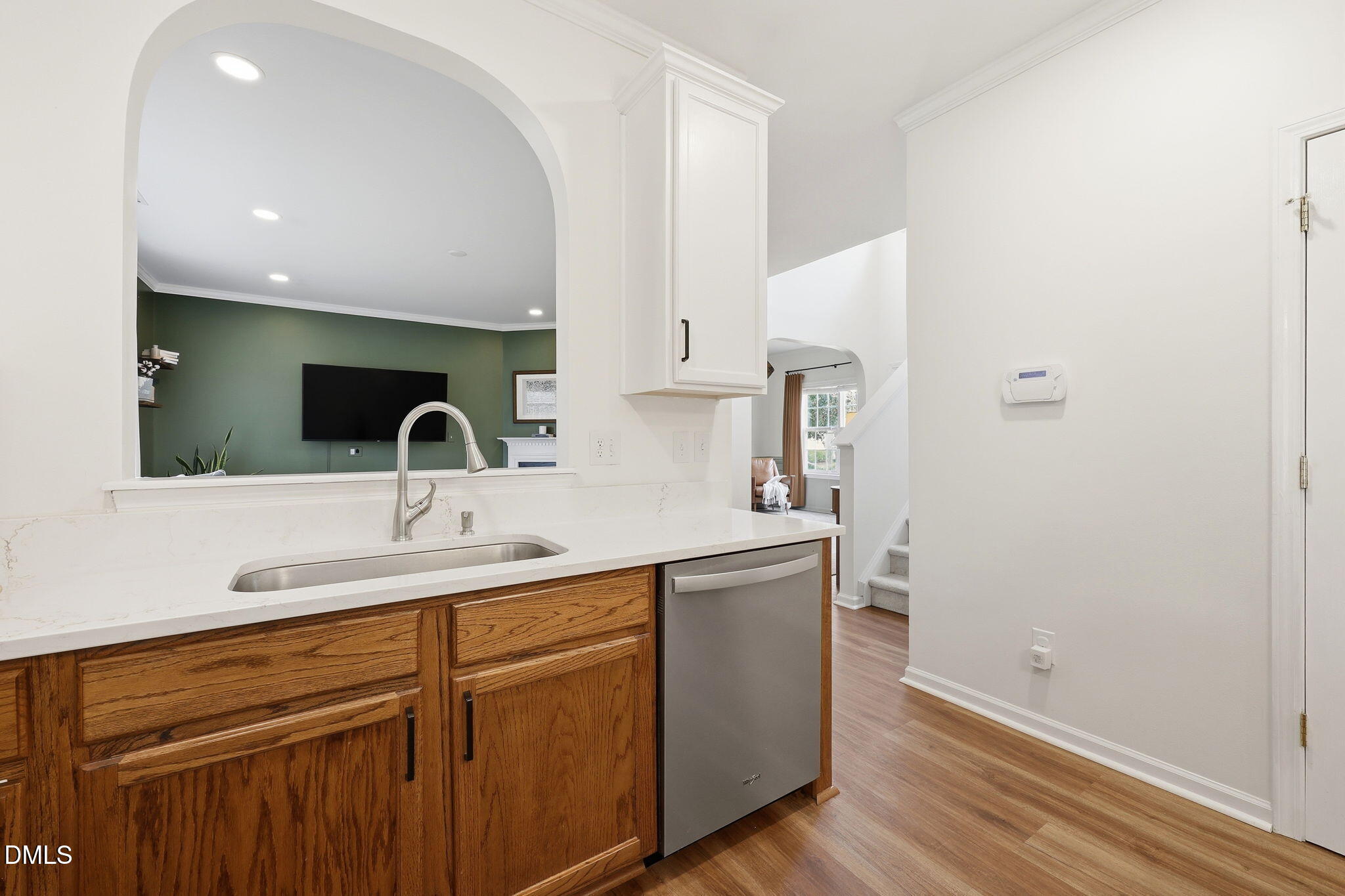 5629 Enoree Lane Raleigh, NC 27616 - Photo 14 of 38 a kitchen with a sink and cabinets
