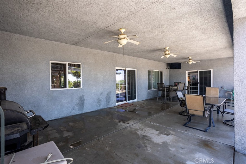 1220 Smoke Tree Road Pinon Hills, CA 92372 - Photo 28 of 47 Patio off Great Room & Master Bedroom