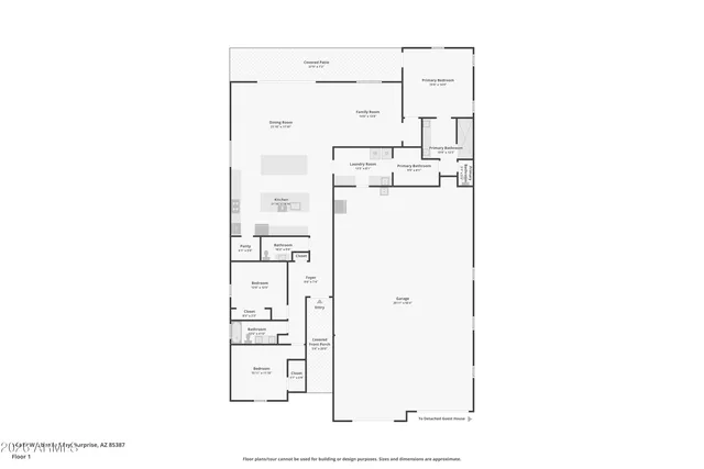 $1,190,000 | 14343 West Oberlin Way, Surprise, AZ 85387