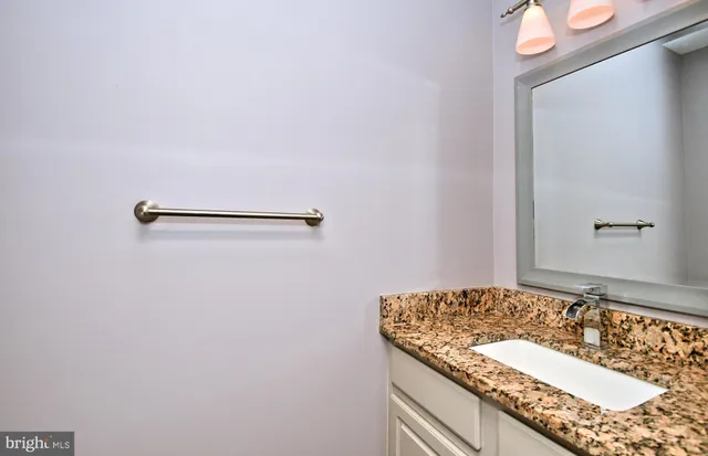 a view of a room that has a window in it