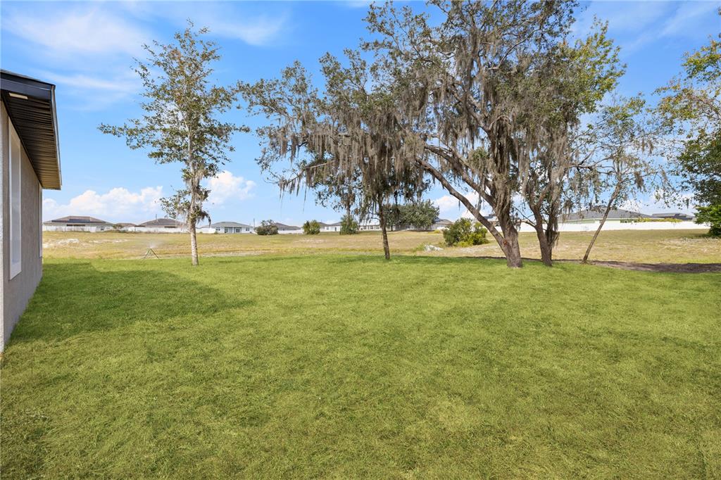 925 Desmoines Way Poinciana, FL 34759 - Photo 9 of 40 a view of yard with swimming pool and trees