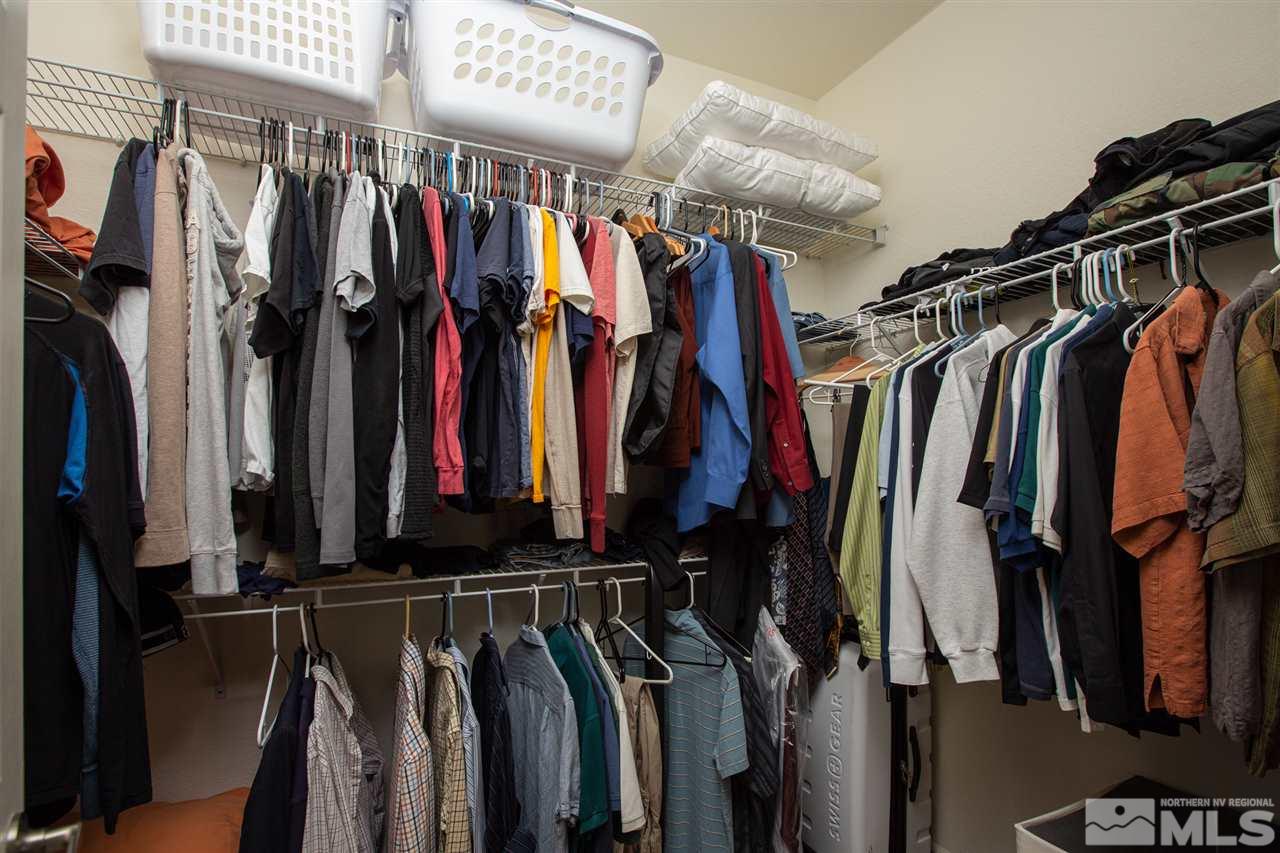10800 Pebble Hill Drive Reno, NV 89521 - Photo 12 of 21 a view of walk in closet with clothes