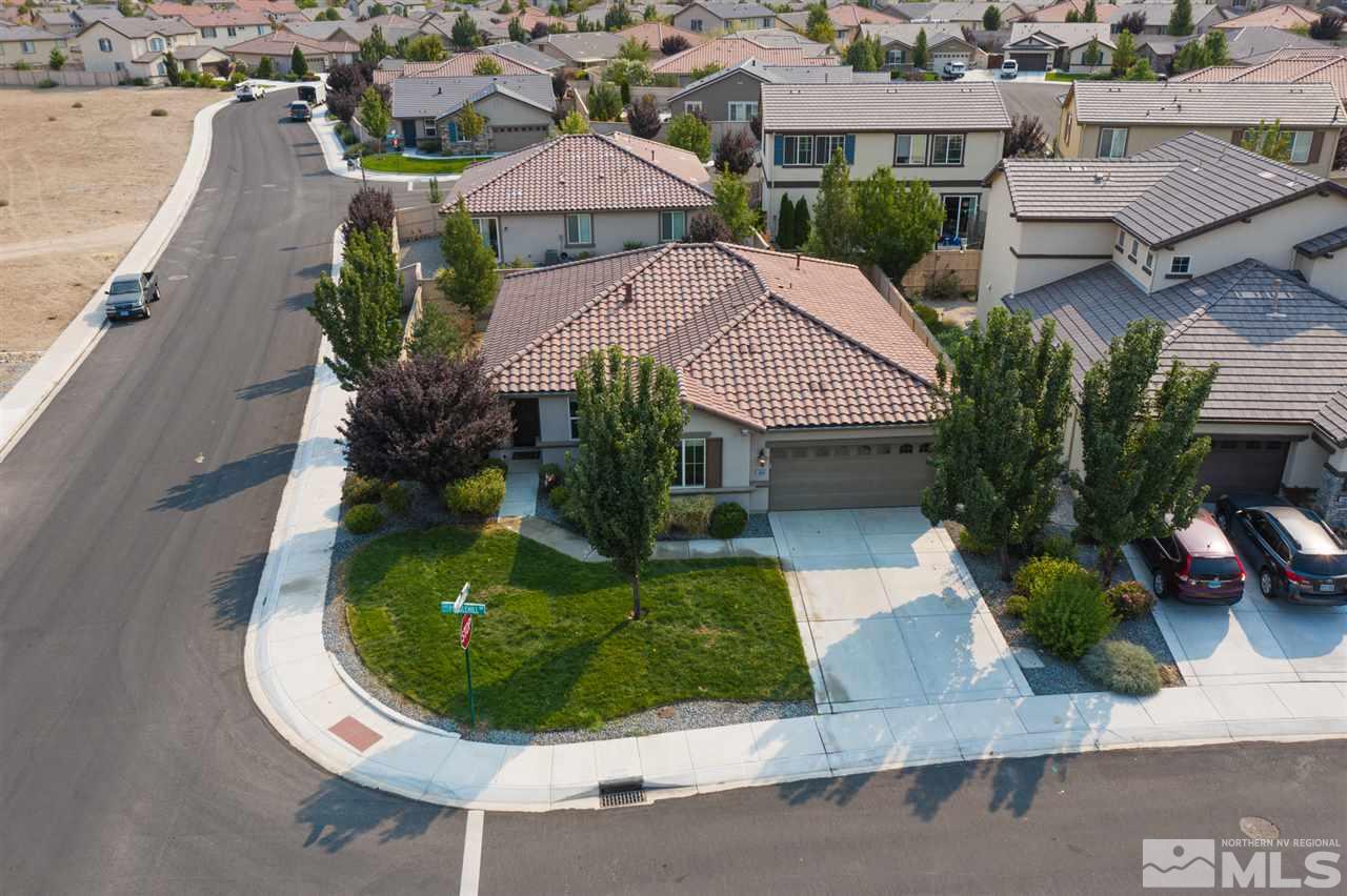 10800 Pebble Hill Drive Reno, NV 89521 - Photo 18 of 21 an aerial view of a house