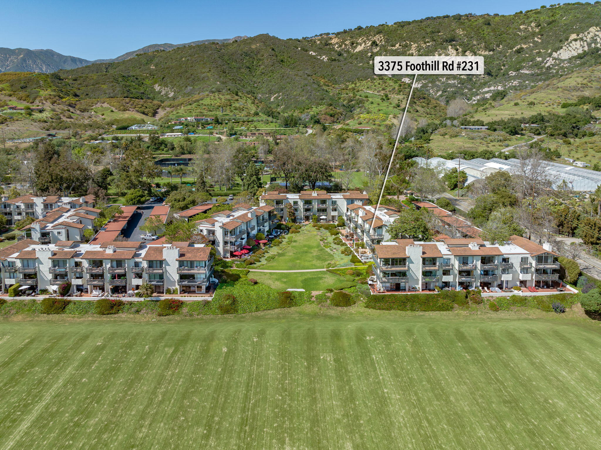 3375 Foothill Road, Unit 231 Carpinteria, CA 93013 - Photo 8 of 28 a view of a town with residential houses