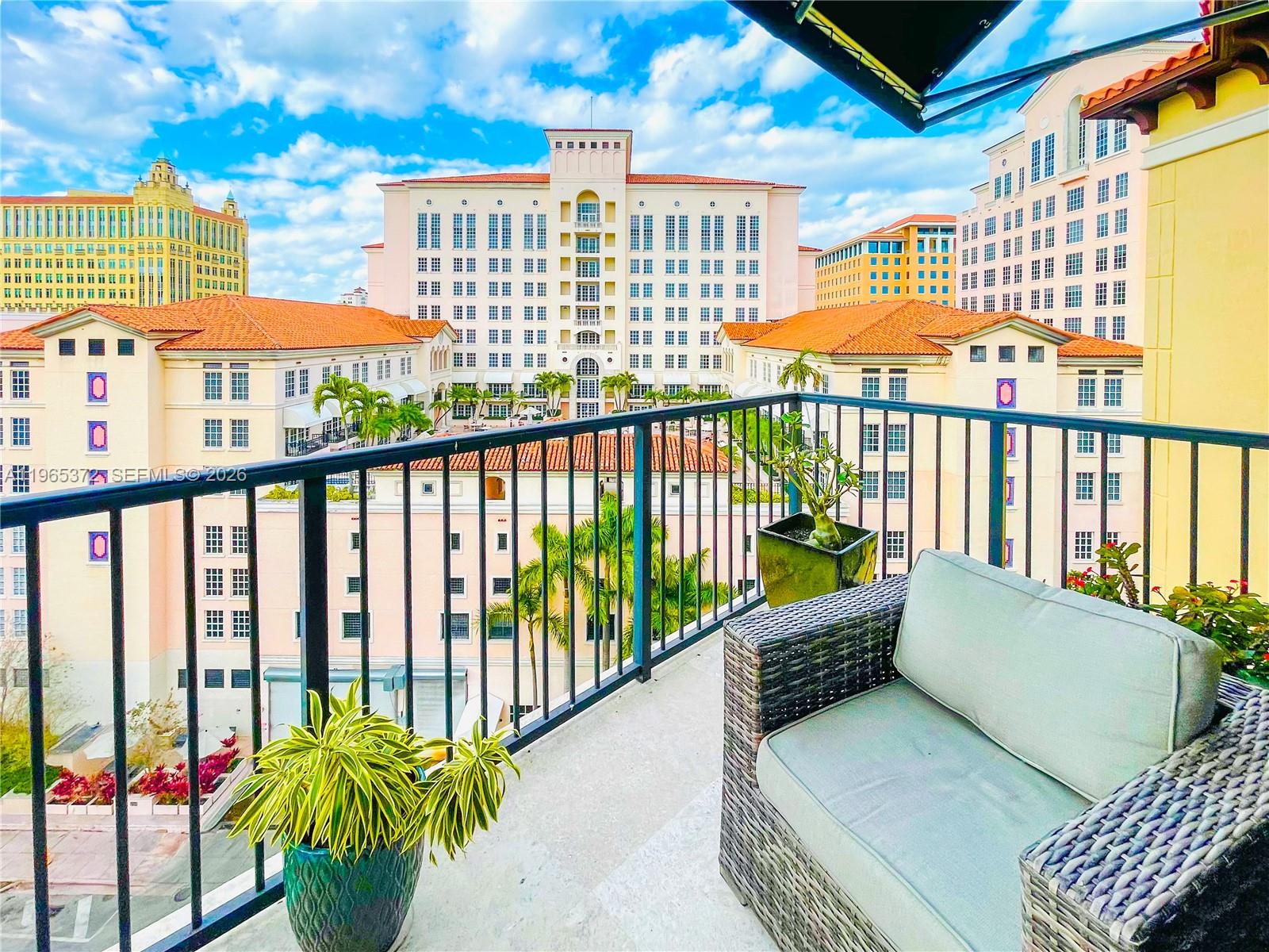 55 Merrick Way, Unit 812 Coral Gables, FL 33134 - Photo 8 of 28 North city view to Giralda Avenue