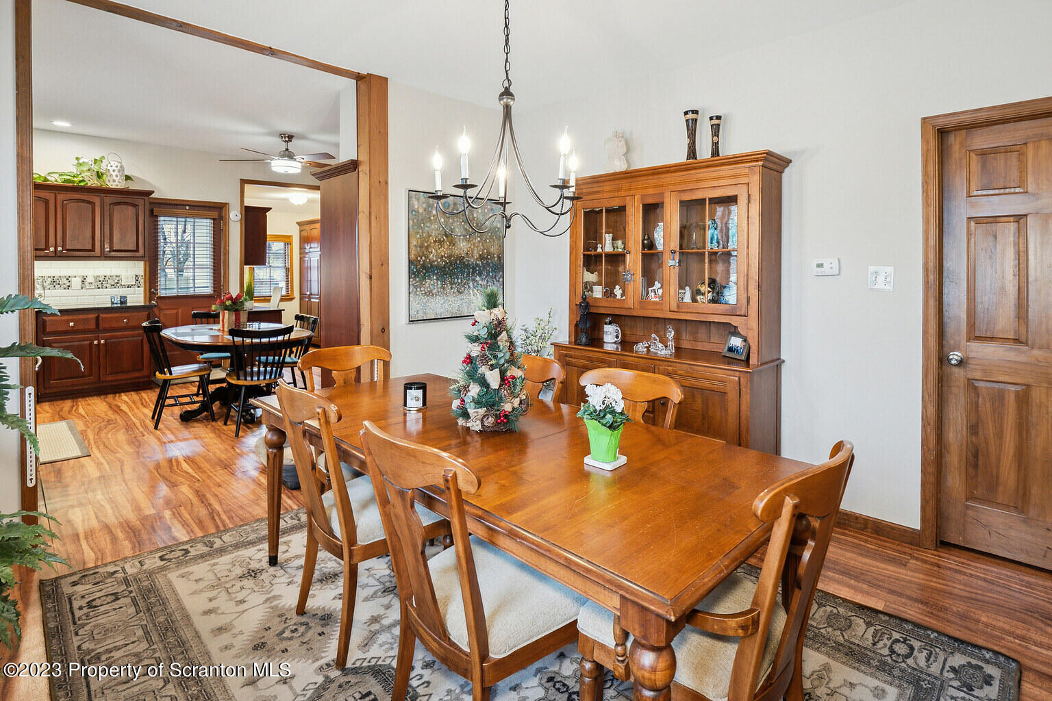 715 Landis Street Scranton, PA 18504 - Photo 6 of 15 a view of a dining room with furniture and wooden floor