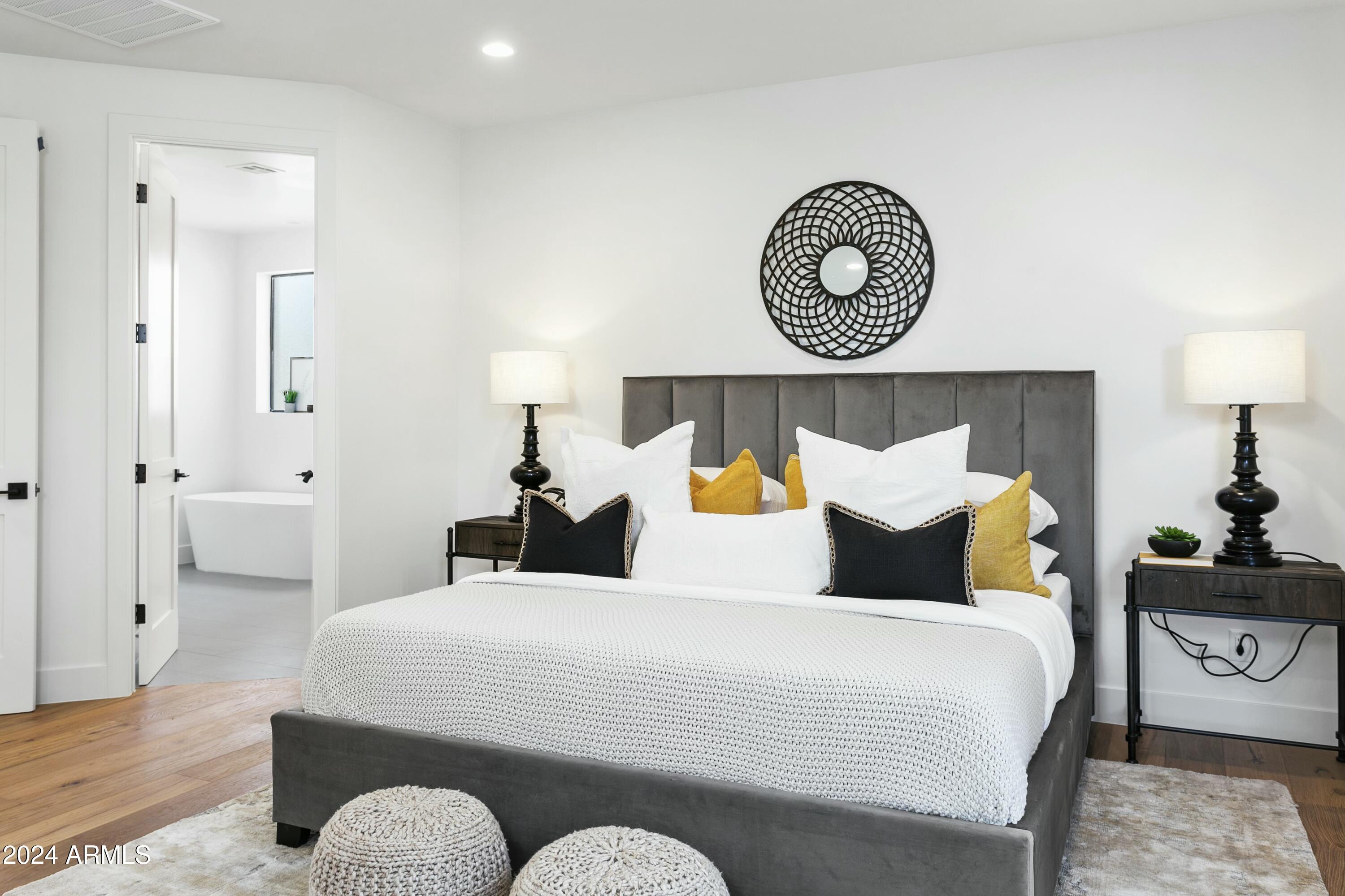 1331 West State Avenue Phoenix, AZ 85021 - Photo 28 of 39 MODEL HOME - FINISHED MASTER BEDROOM