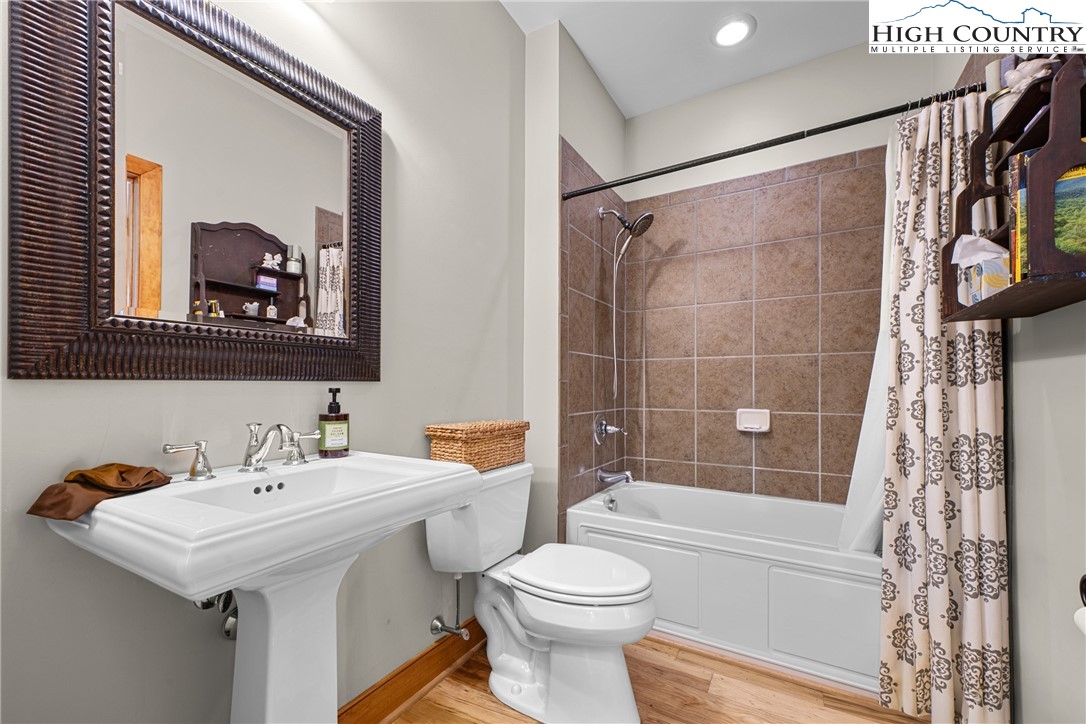162 Pinecrest Court Boone, NC 28607 - Photo 29 of 50 a bathroom with a sink toilet and shower