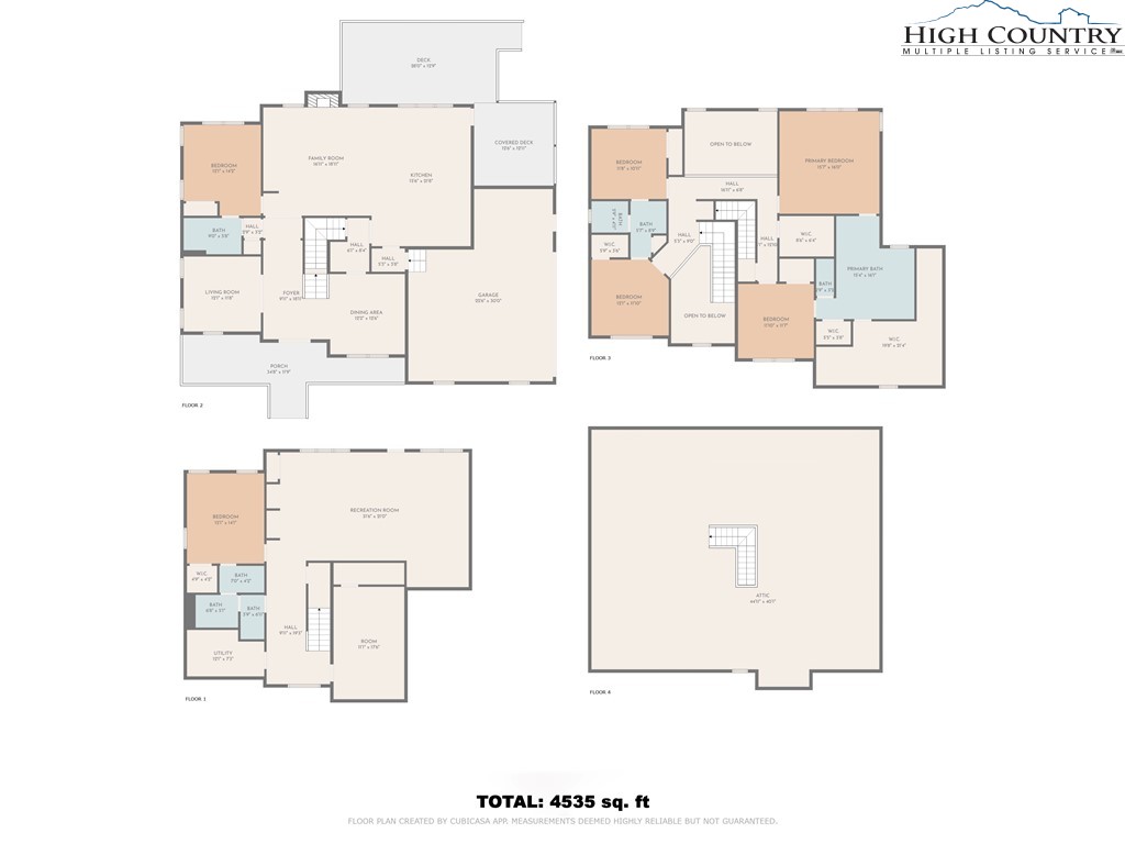 162 Pinecrest Court Boone, NC 28607 - Photo 50 of 50 a picture of floor plan