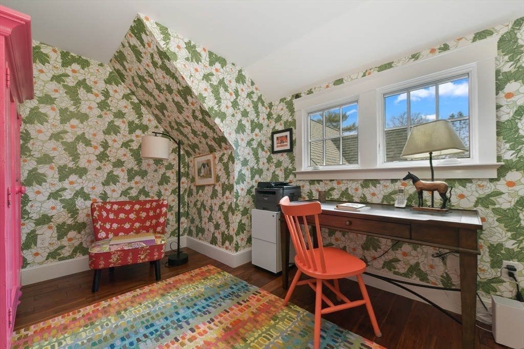 19 Smith Road Hingham, MA 02043 - Photo 9 of 18 a dining room with furniture and wooden floor