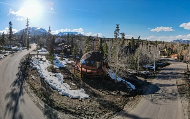a view of a city with lots of trees