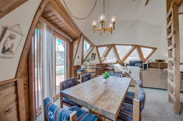 workspace with wooden floor and windows