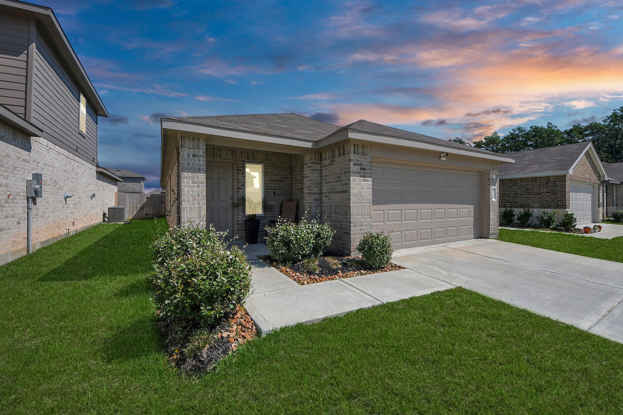5715 Aspen Acres Drive Spring, TX 77373 - Photo 24 of 24 a front view of a house with a yard