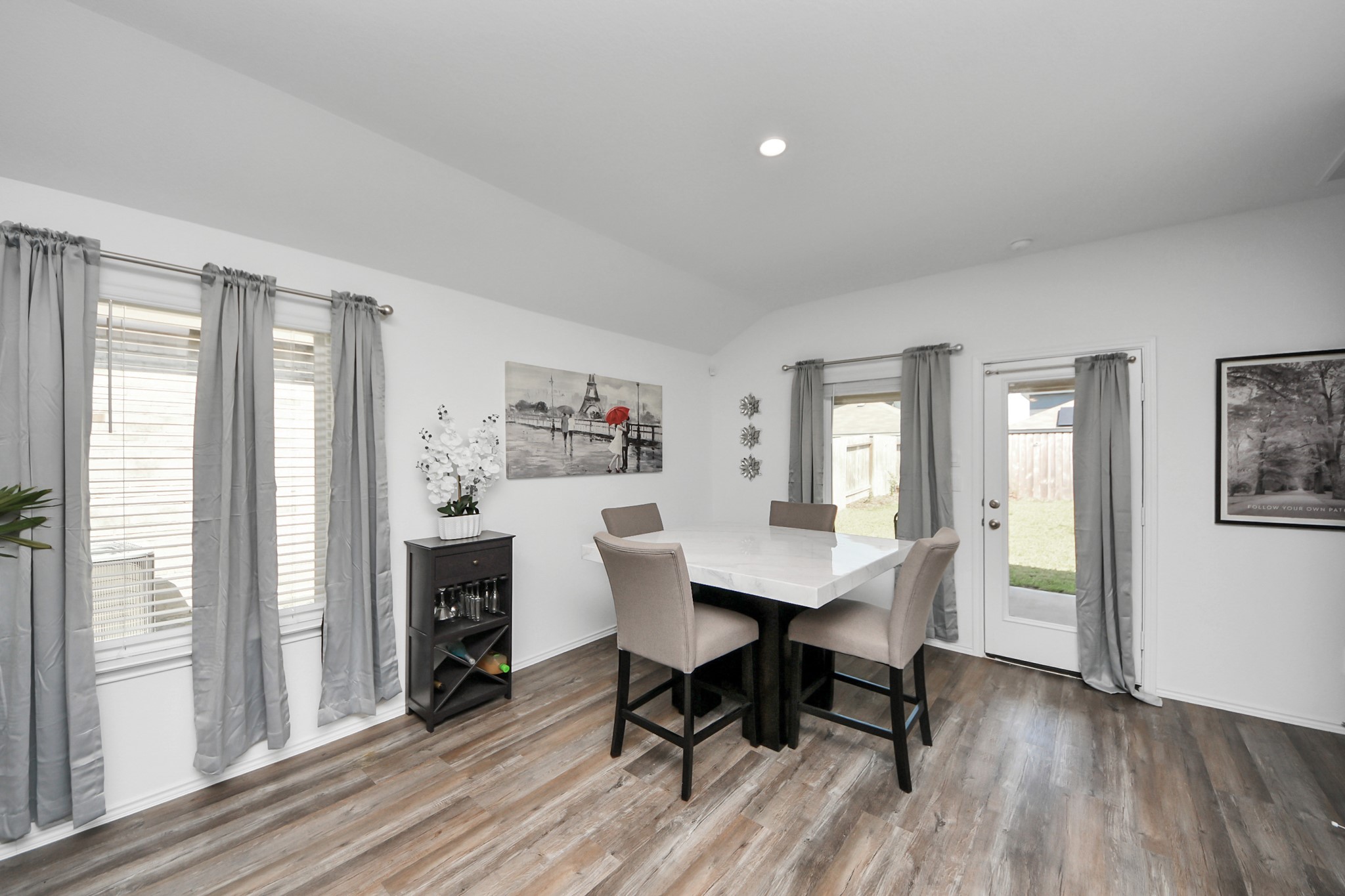 5715 Aspen Acres Drive Spring, TX 77373 - Photo 9 of 24 a view of a workspace with furniture and a window
